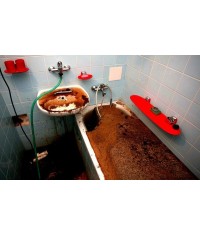 Не уходит вода из ванной в Минске — Устранение засора | Netzasorov.by